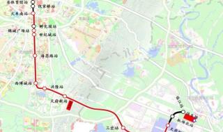 地铁13号线线路图